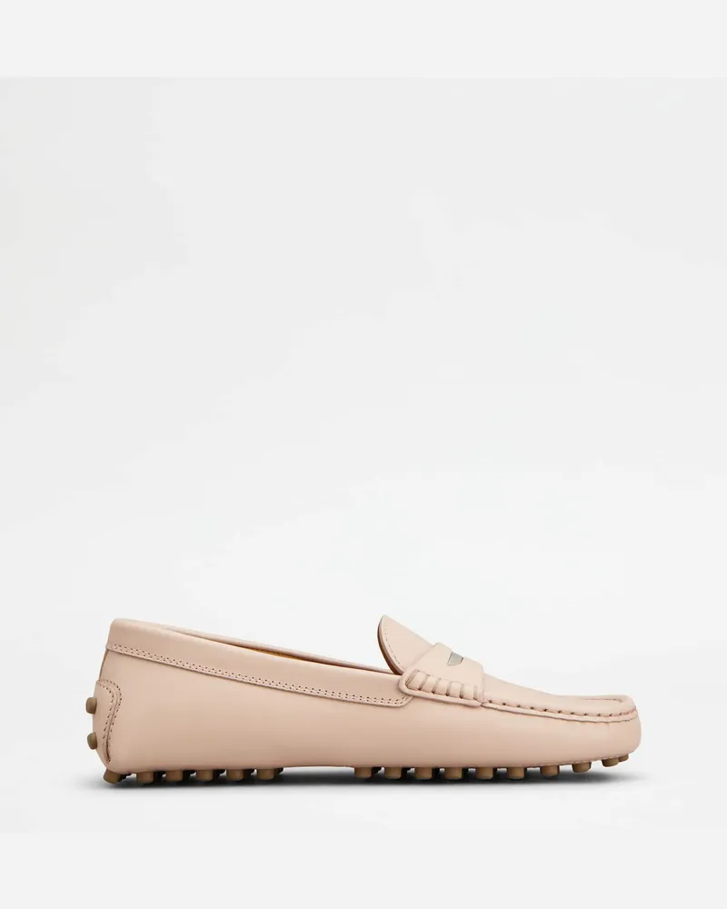 TOD'S Mokassins Gommino aus Leder, ROSA Shoes Rosa
