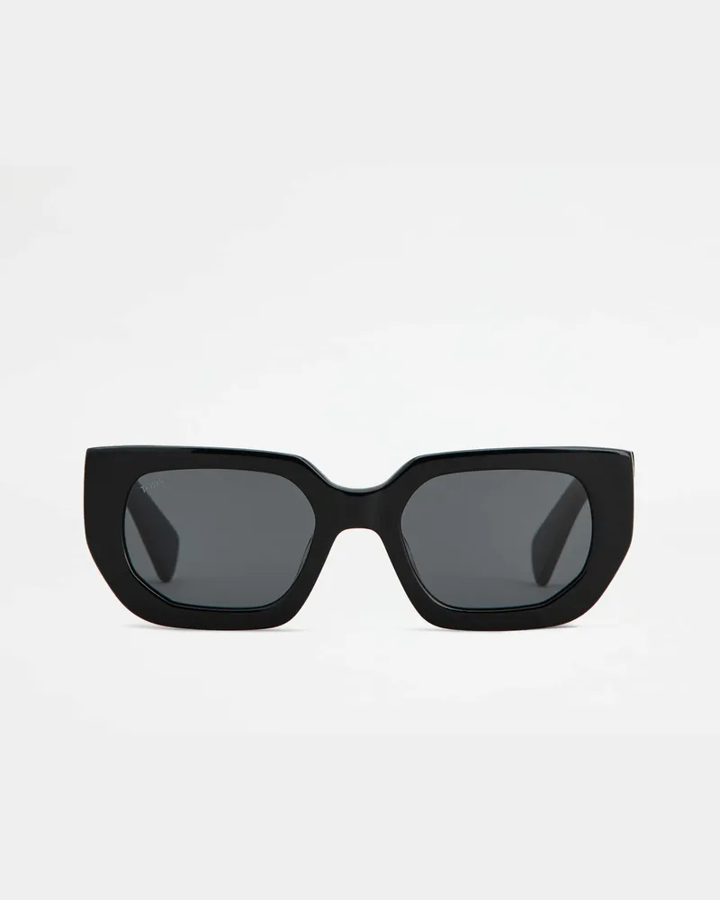 TOD'S Geometrische Sonnenbrille, SCHWARZ,  - Sunglasses Schwarz