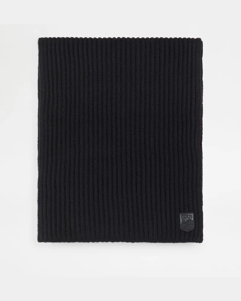 TOD'S Schal aus Kaschmir, SCHWARZ,  - Bags Schwarz