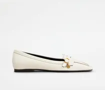 Ballerinas aus Leder, CREME Shoes