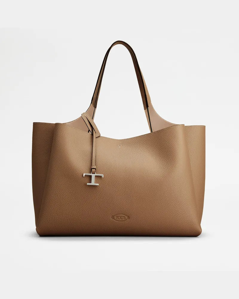 TOD'S Tasche Tod's aus Leder Medium, BEIGE,  - Bags Beige