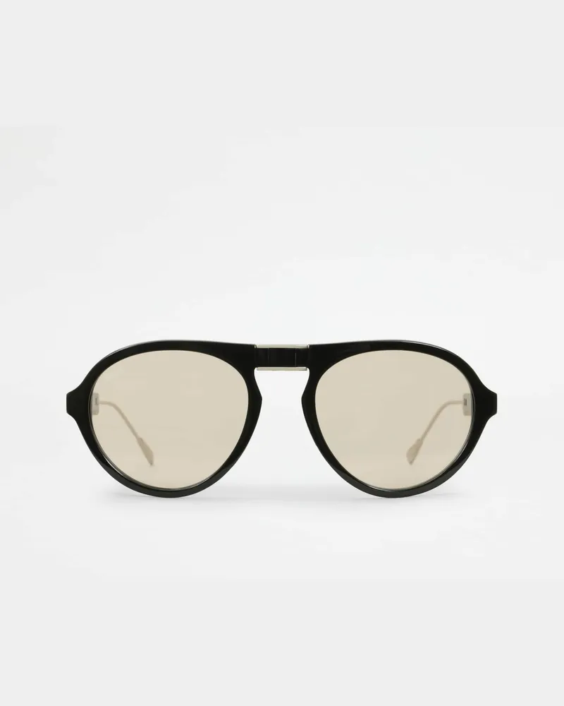 TOD'S Faltbare Sonnenbrille, SCHWARZ,  - Sunglasses Schwarz