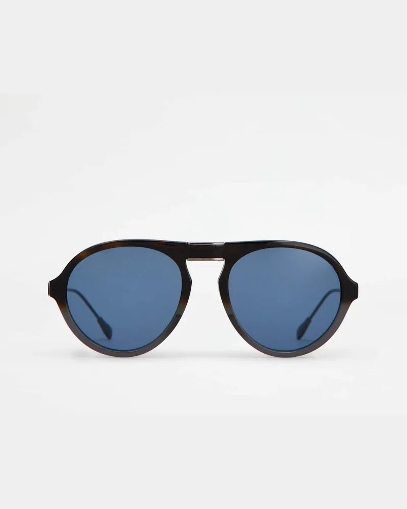 TOD'S Faltbare Sonnenbrille, SCHWARZ,  - Sunglasses Schwarz