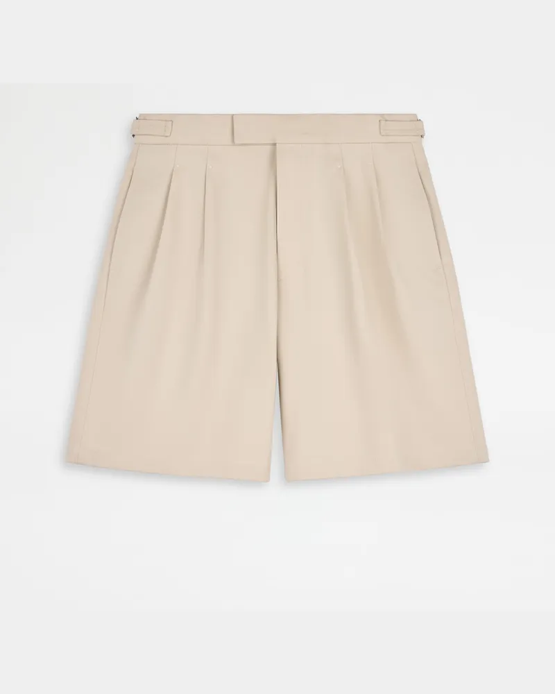 TOD'S Bermudas aus Baumwolle, BEIGE Trousers Beige