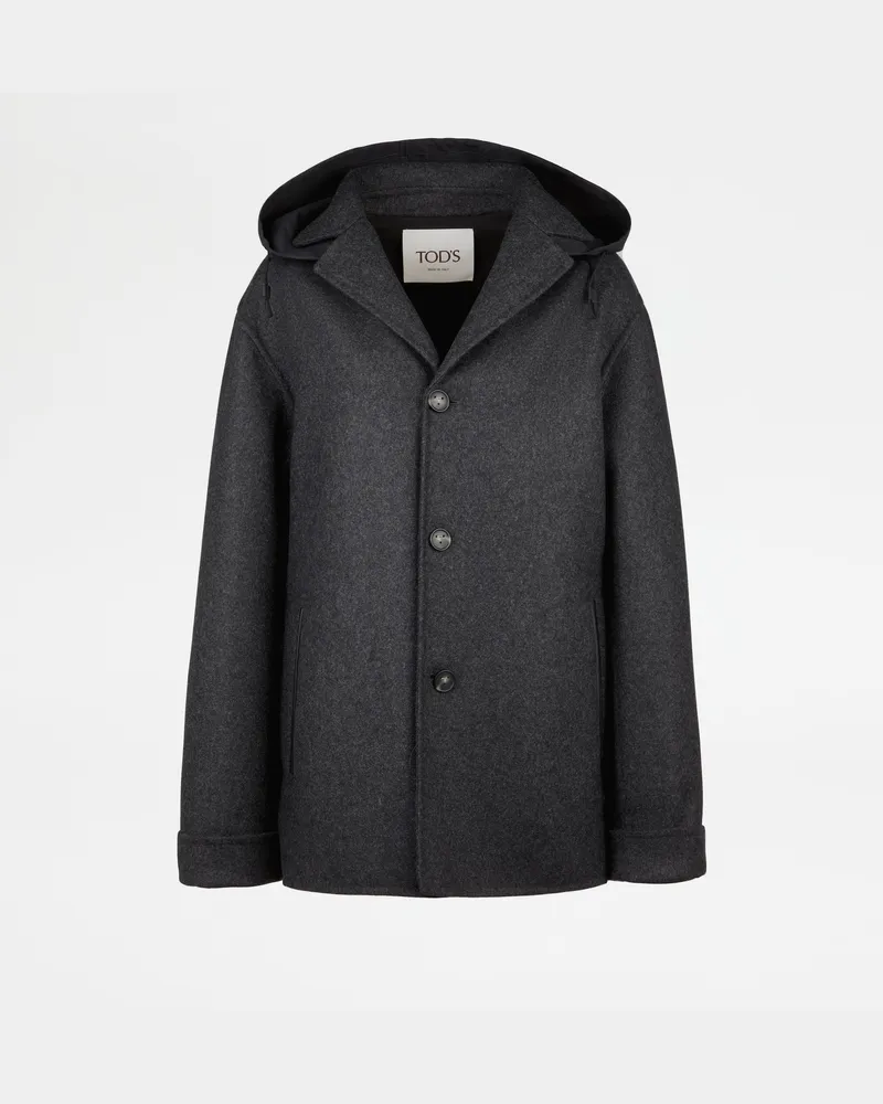 TOD'S Jacke aus Double-Kaschmir, GRAU Jackets Grau