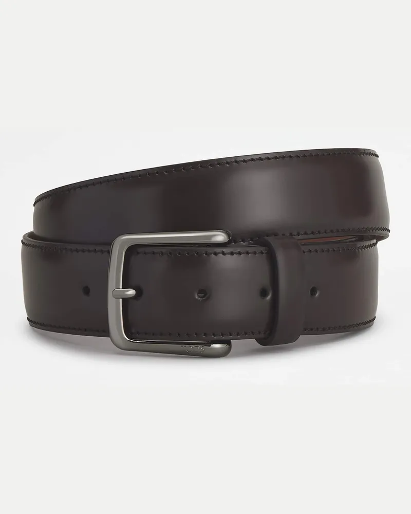 TOD'S Gürtel aus Leder, BRAUN, 95 - Belts Braun