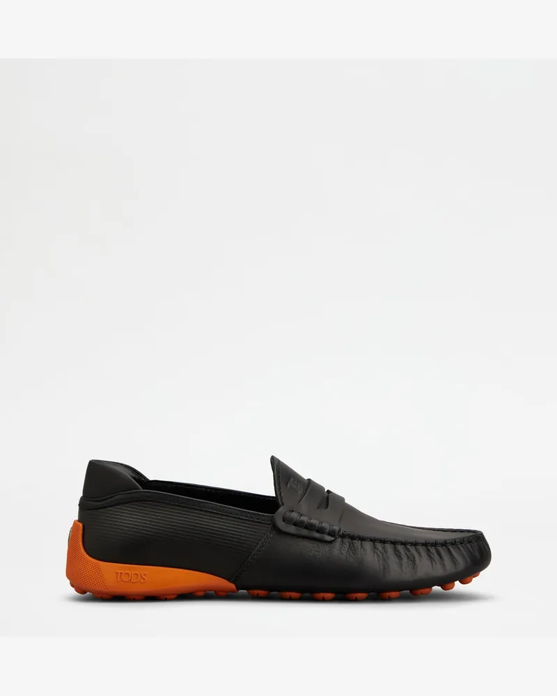 TOD'S Loafers aus Leder, SCHWARZ Shoes Schwarz