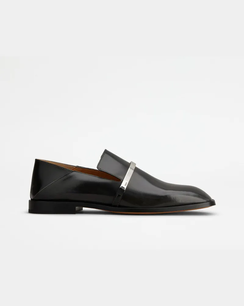 TOD'S Loafers aus Leder, GRAU Shoes Grau