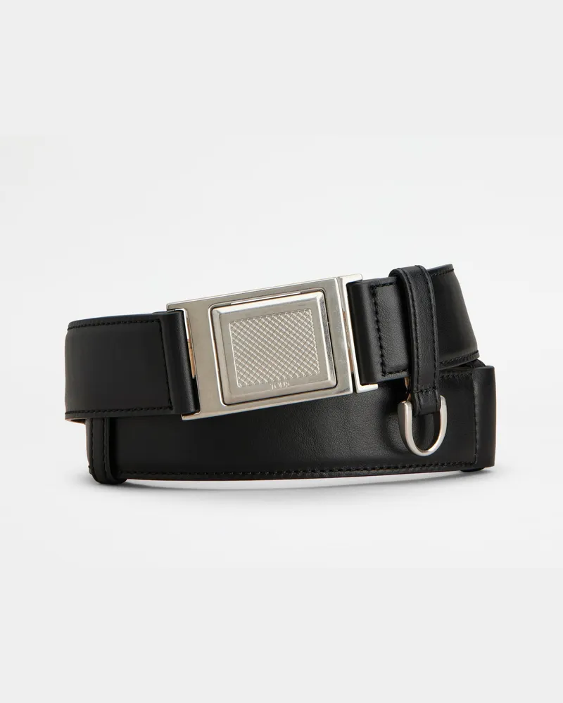 TOD'S Gürtel aus Leder, SCHWARZ Belts Schwarz