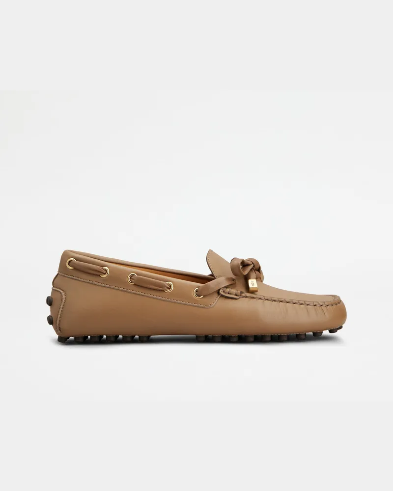 TOD'S Mokassins Gommino aus Leder, BRAUN Shoes Braun