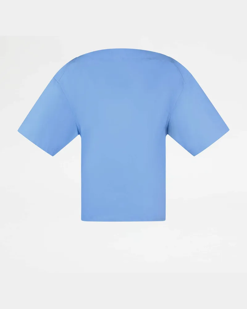 TOD'S Bluse aus Popeline, HELLBLAU Shirts Hellblau