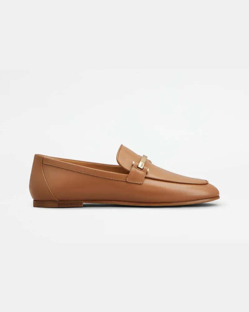 TOD'S Loafers aus Leder, BRAUN Shoes Braun