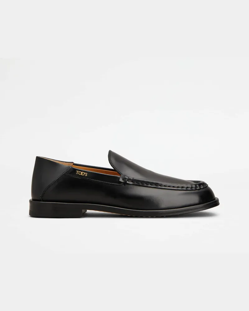 TOD'S Mules aus Leder, SCHWARZ Shoes Schwarz