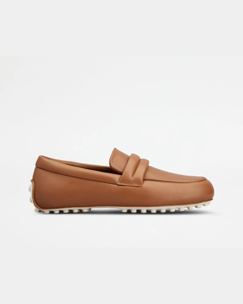 TOD'S Mokassins Gommino aus Leder, BRAUN Shoes Braun