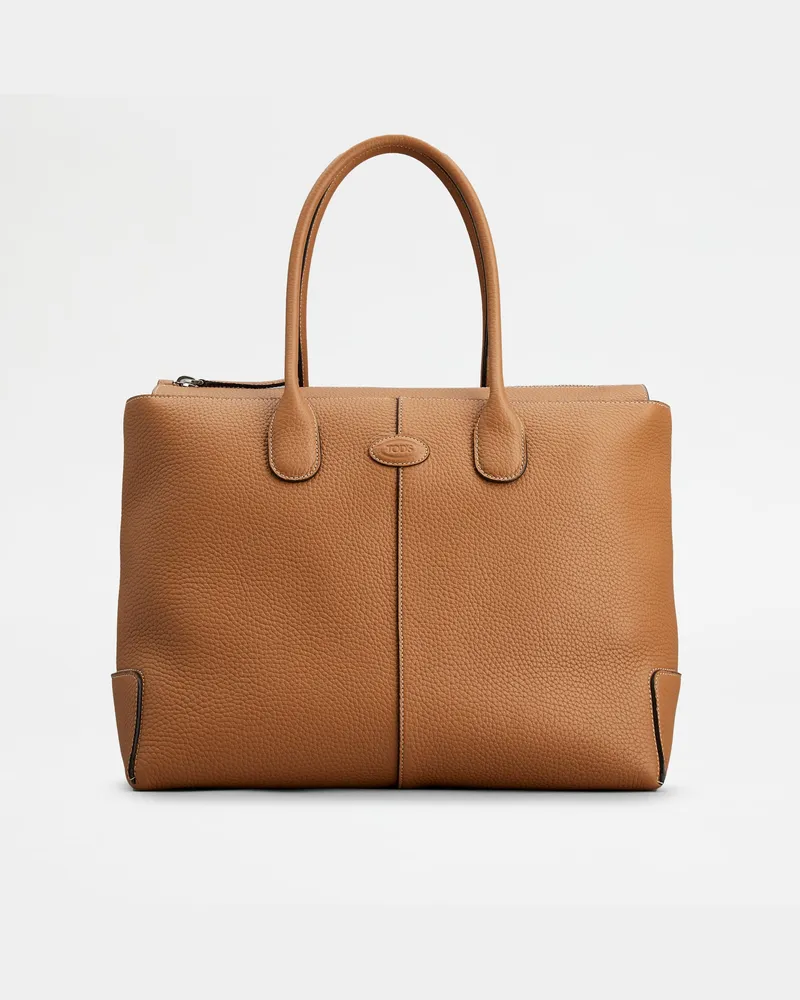 TOD'S Di Bag aus Leder Groß, BRAUN,  - Bags Braun