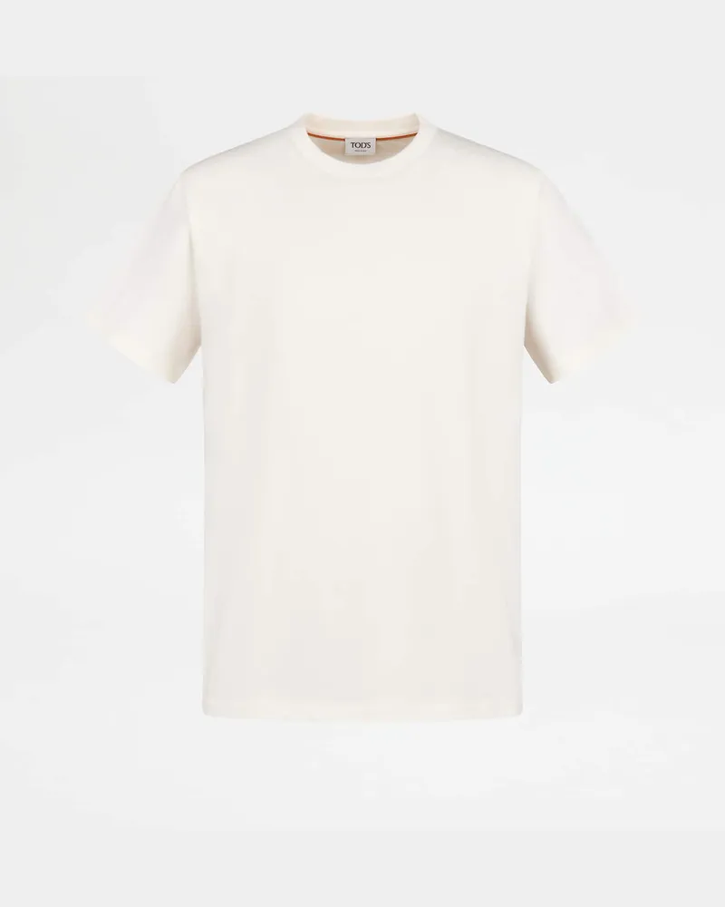 TOD'S T-Shirt aus Jersey, WEISS, XX - Shirts Weiss