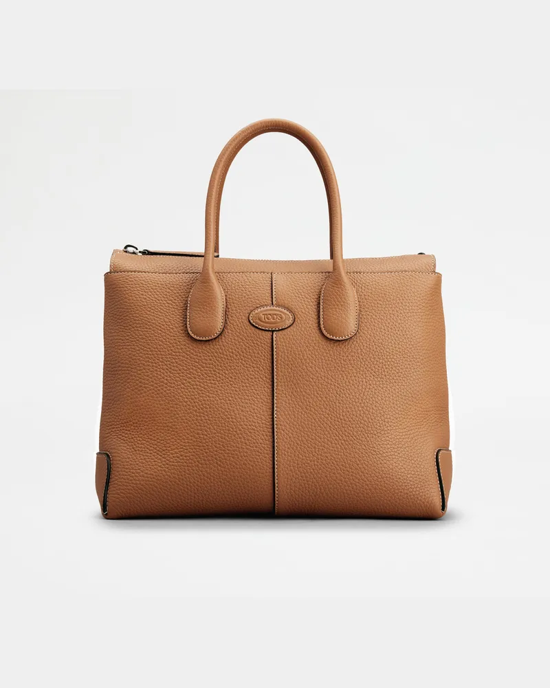 TOD'S Di Bag aus Leder Medium, BRAUN,  - Bags Braun