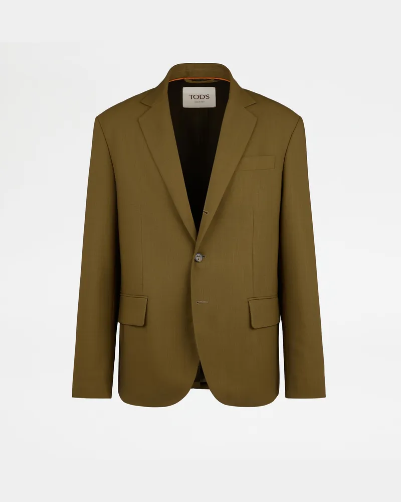 TOD'S Blazer aus Wolle, BRAUN Jackets Braun