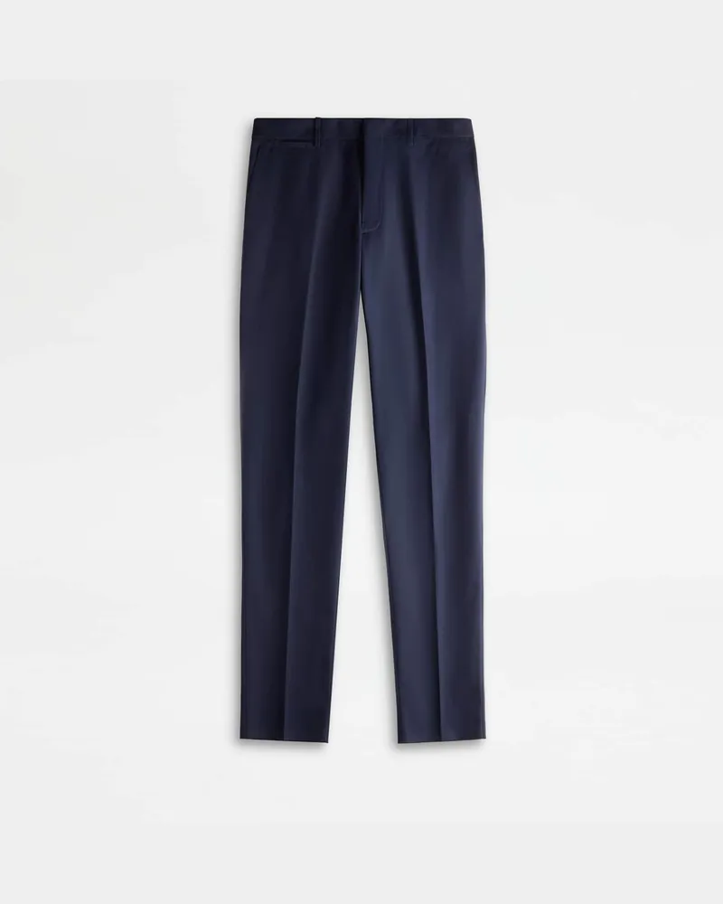 TOD'S Hose aus Gabardine, BLAU, XX - Trousers Blau