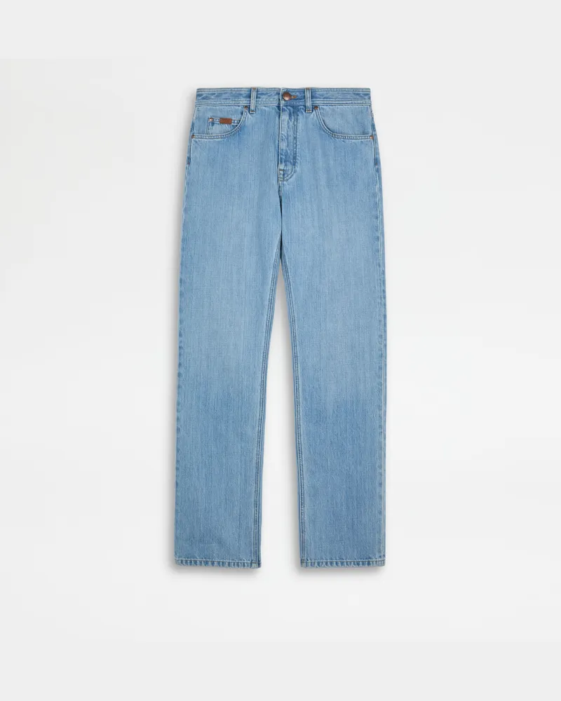 TOD'S 5-Pocket-Jeans aus Baumwolle, BLAU, XX - Trousers Blau