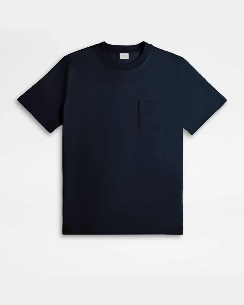 TOD'S T-Shirt aus Jersey, BLAU, XX - Shirts Blau