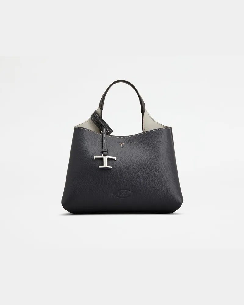 TOD'S Tasche aus Leder Micro, GRAU,BLAU,  - Bags Grau