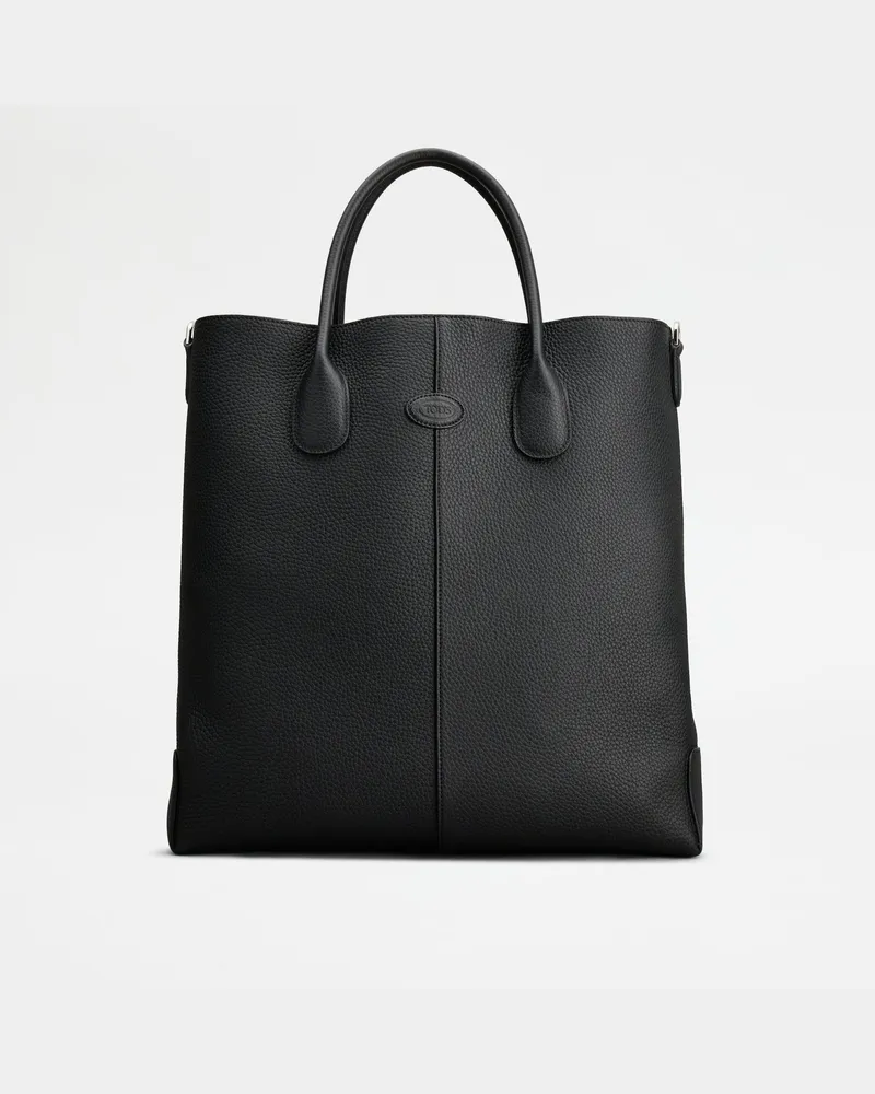 TOD'S Di Bag aus Leder Medium, SCHWARZ,  - Bags Schwarz
