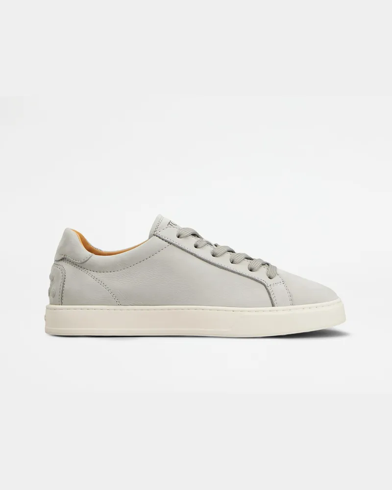 TOD'S Sneakers aus Nubukleder, GRAU Shoes Grau