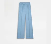Hose aus Leinen, BLAU Trousers