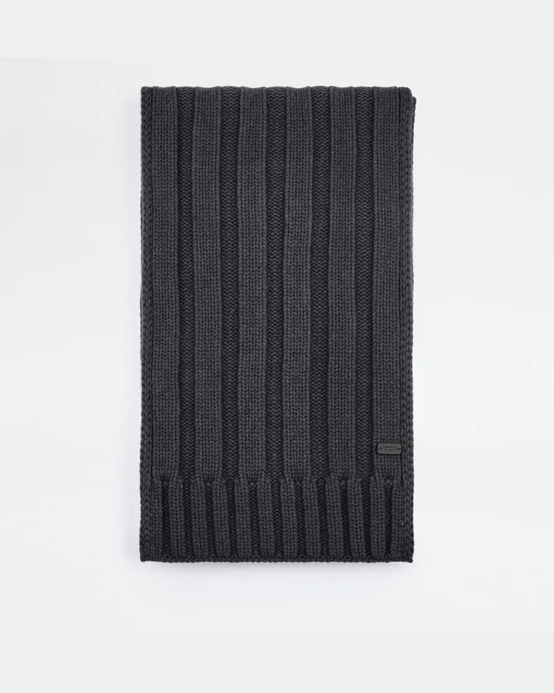 TOD'S Schal aus einer Kaschmirmischung, GRAU,  - Bags Grau