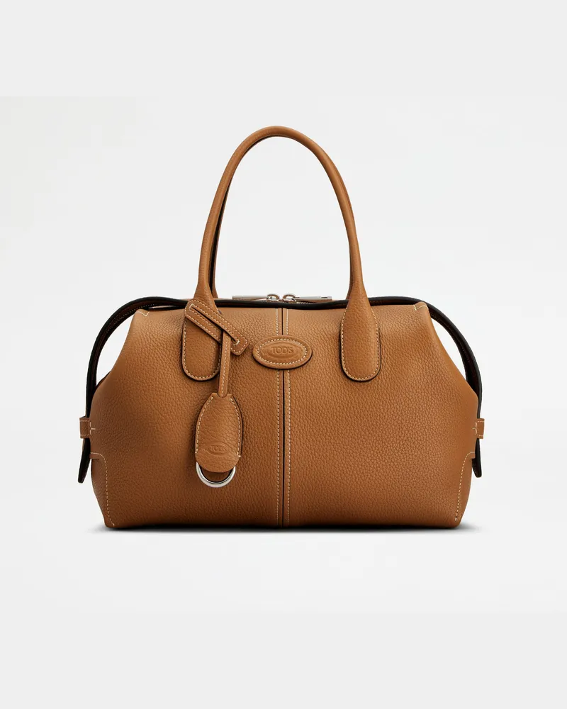 TOD'S Bauletto-Tasche aus Leder Small, BRAUN,  - Bags Braun