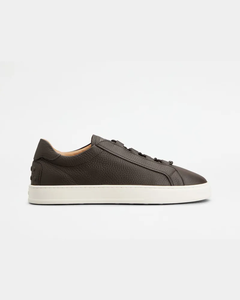 TOD'S Sneakers aus Leder, BRAUN Shoes Braun