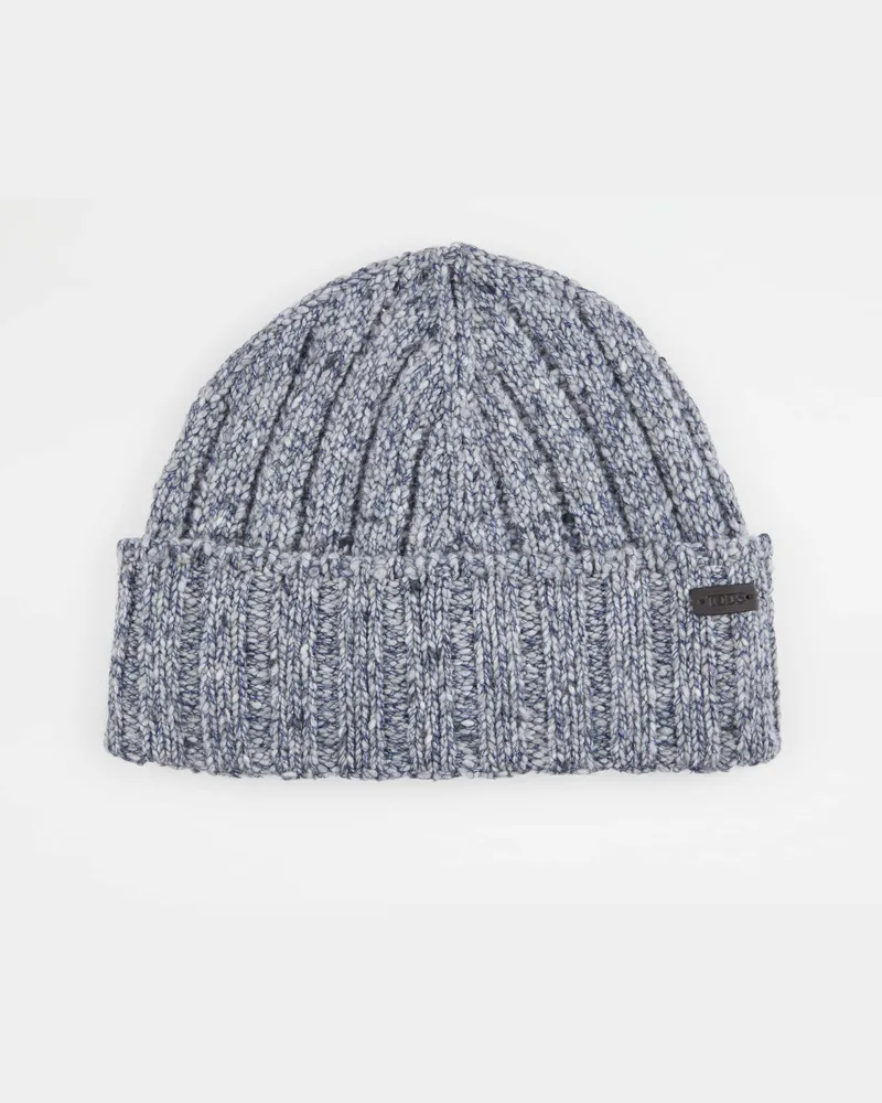 TOD'S Mütze aus einer Kaschmirmischung, BLAU,  - Bags Blau