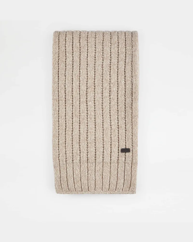 TOD'S Schal aus einer Kaschmirmischung, BEIGE,  - Bags Beige