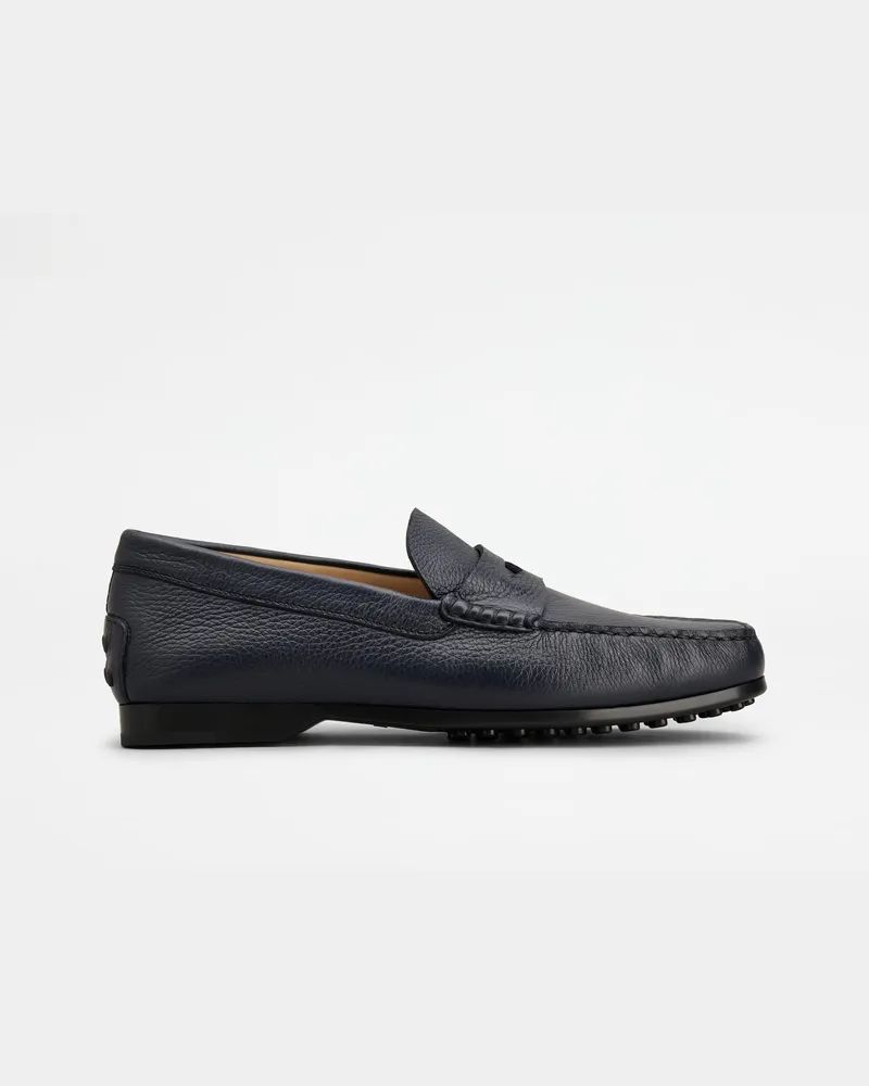 TOD'S Loafers aus Leder, BLAU Shoes Blau
