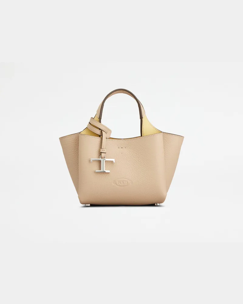 TOD'S Tasche aus Leder Micro, GELB,NATUR,  - Bags Gelb