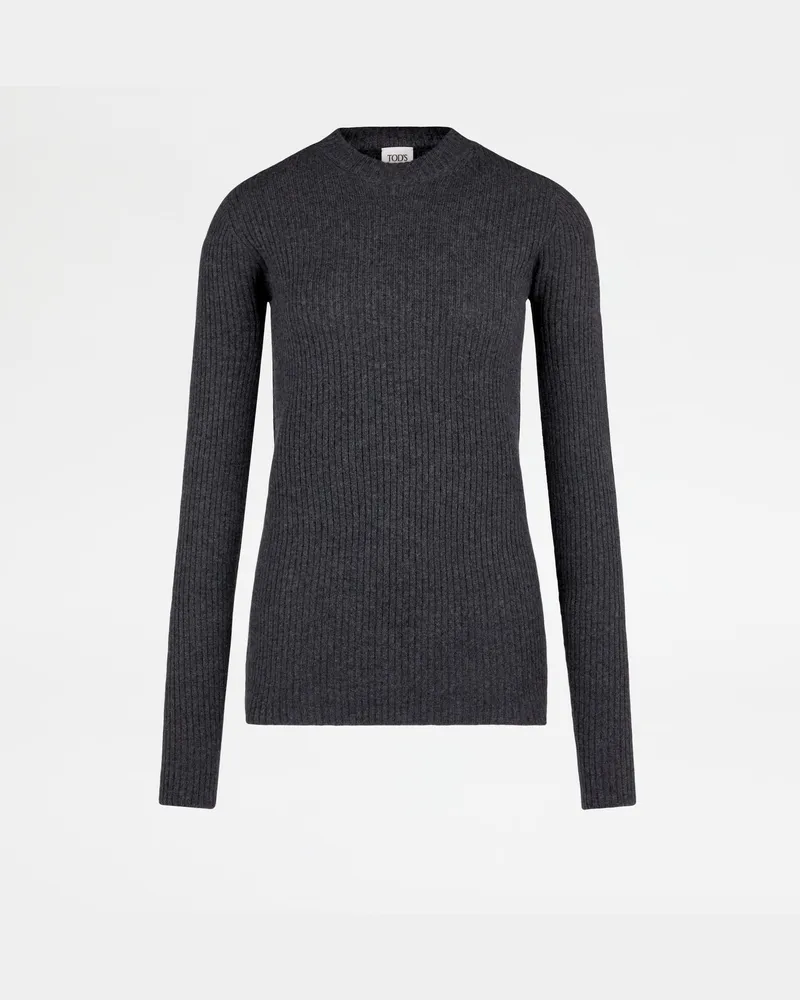 TOD'S Pullover aus Kaschmir, GRAU Knitwear Grau