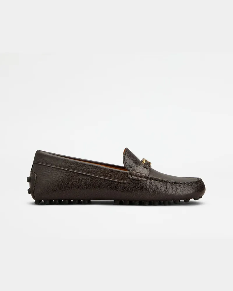 TOD'S Mokassins Gommino aus Leder, BRAUN Shoes Braun