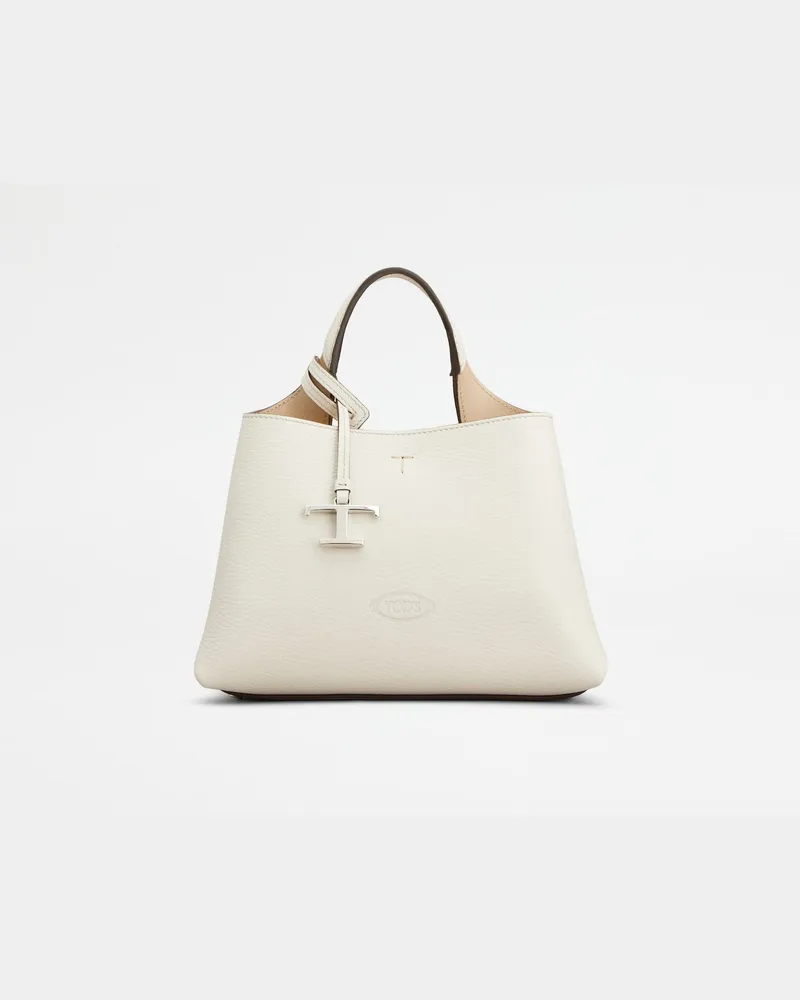 TOD'S Tasche aus Leder Micro, NATUR,WEISS,  - Bags Natur