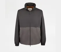 Windbreaker aus Baumwolle, GRAU, XX - Coat / Trench