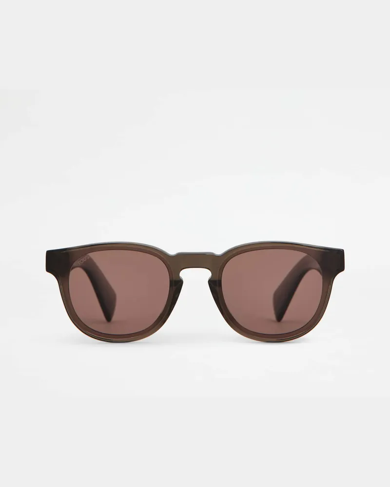 TOD'S Sonnenbrille in Schildpatt-Optik, BRAUN,  - Sunglasses Braun