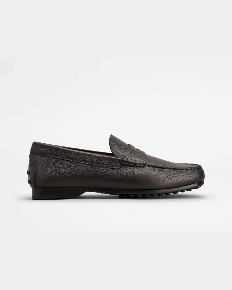 TOD'S Loafers aus Leder, BRAUN Shoes Braun