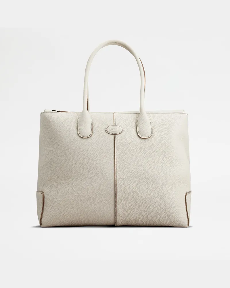 TOD'S Di Bag aus Leder Groß, CREME,  - Bags Creme