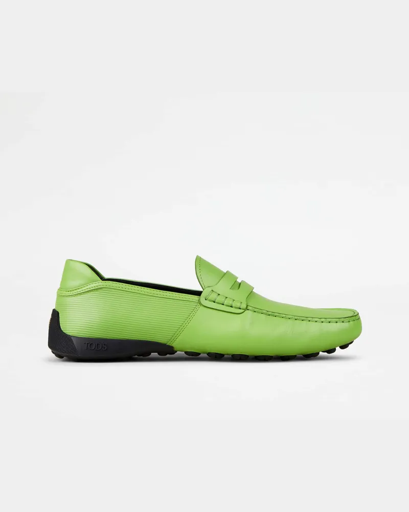 TOD'S Loafers aus Leder, GRÜN Shoes Grün