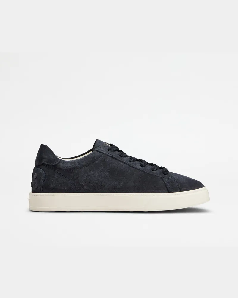 TOD'S Sneakers aus Veloursleder, BLAU Shoes Blau