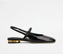 Mary Janes aus Lackleder, SCHWARZ Shoes