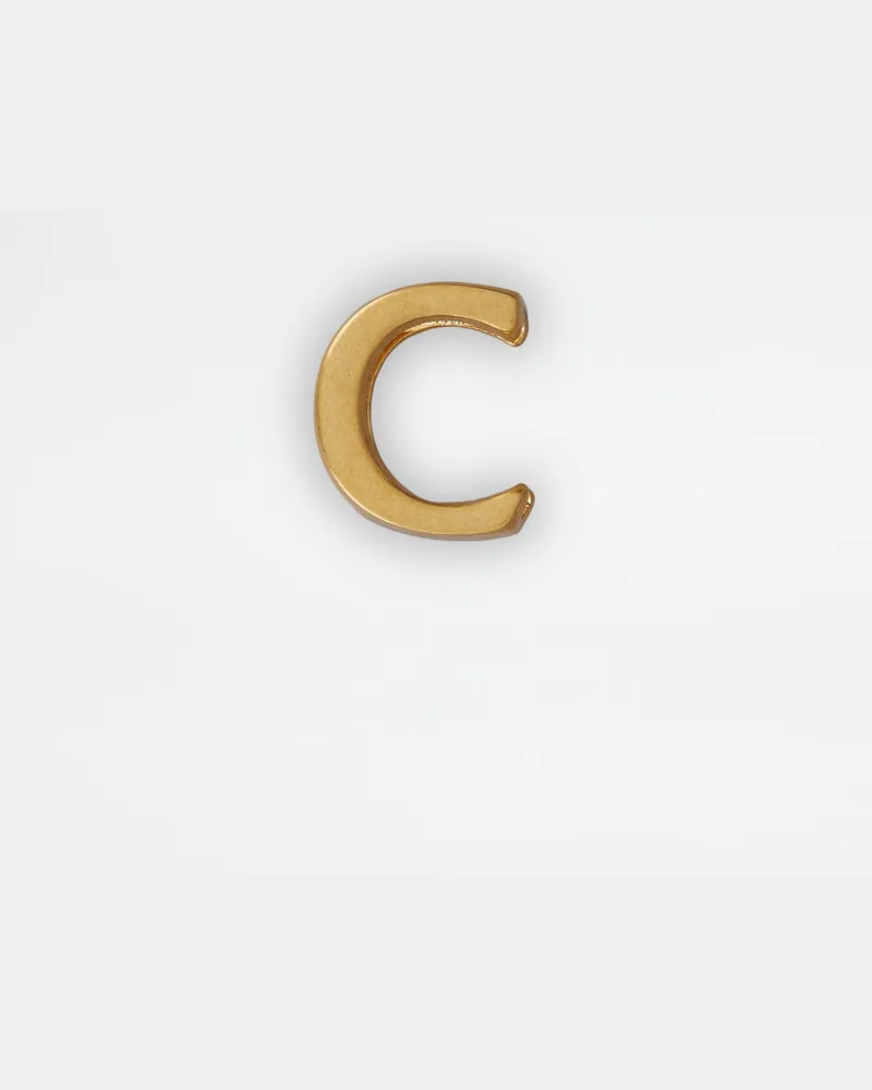 TOD'S Buchstaben-Charm C, GOLD,  - Accessories Gold