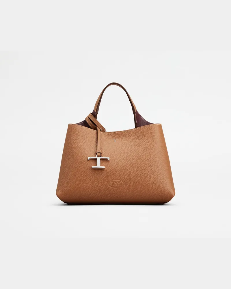 TOD'S Tasche aus Leder Micro, BRAUN,  - Bags Braun
