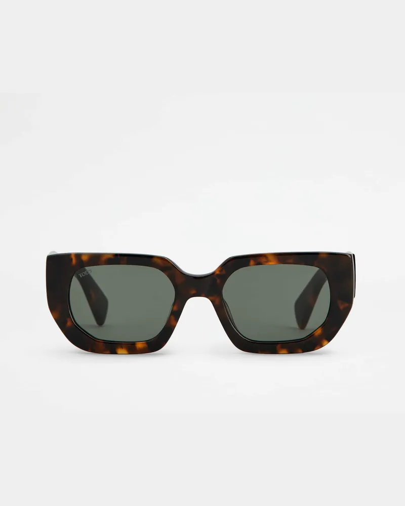 TOD'S Geometrische Sonnenbrille, GRÜN,  - Sunglasses Grün