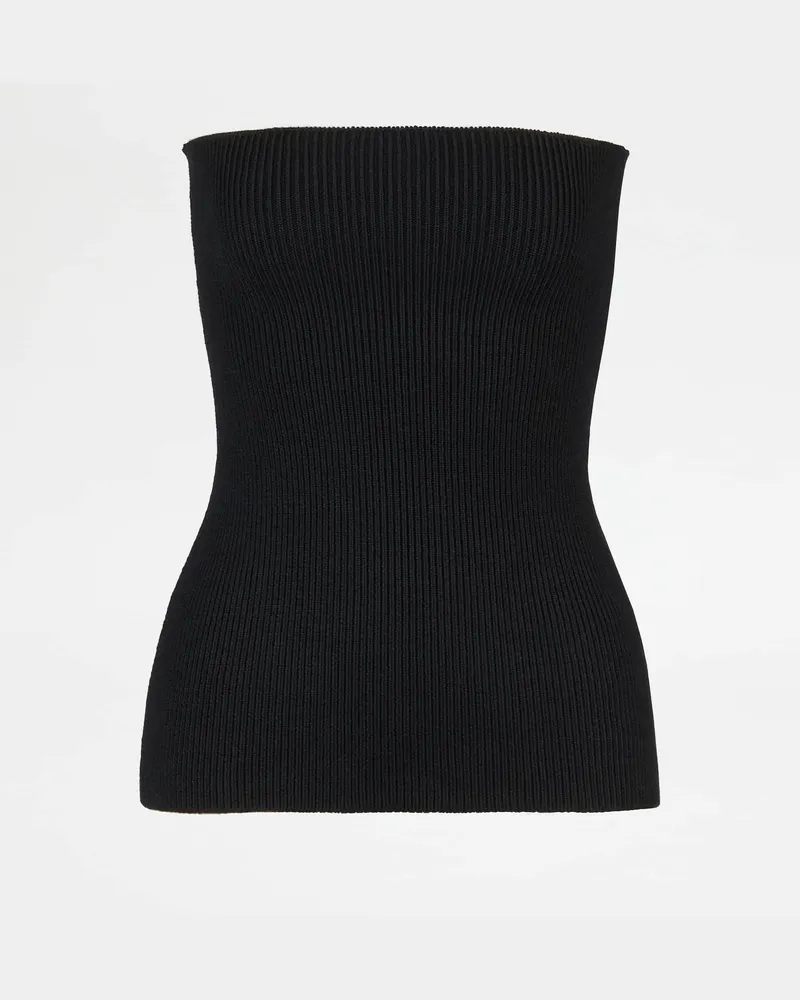 TOD'S Top aus Wolle, SCHWARZ,  - Knitwear Schwarz